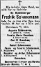 Friederich Schønemann_dødsannonce