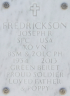 Joseph Ralph Fredrickson_gravsten